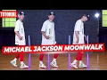How to MOONWALK like Michael Jackson 1 Minute Dance Tutorial
