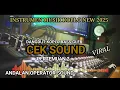 Download Lagu CEK SOUND DANGDUT KOPLO PERTEMUAN 2 BASS GLER AUDIO JERNIH MANTAP LUR 