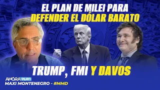 EL PLAN DE MILEI PARA DEFENDER EL DÓLAR BARATO: TRUMP, FMI Y DAVOS | Maxi Montenegro #maximediodía