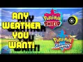 HOW TO GET ANY WEATHER YOU WANT Pokemon Wild Area Guide