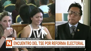 Encuentro del TSE por reforma electoral