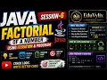 Java Factorial Program Iteration Step-by-Step Execution Session 6