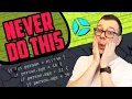 Nesting If Statements Is BAD Do This Instead