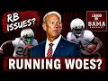 RUN GAME TROUBLE Alabama s Offensive Line ISSUES and Veterans STILL Not Breaking Out