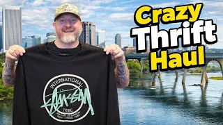 Buying Vintage Sport Clothes Stussy More to Sell - Thrift Haul