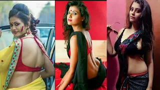 desi aunty hot backless in saree aunty backless saree boobs bhabhi boobs ass exposing