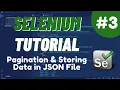 Python Selenium Tutorial - Pagination Saving Data To JSON File