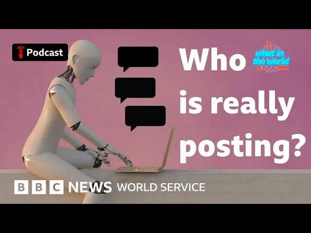 Video: How bots manipulate social media - What in the World podcast, BBC World Service