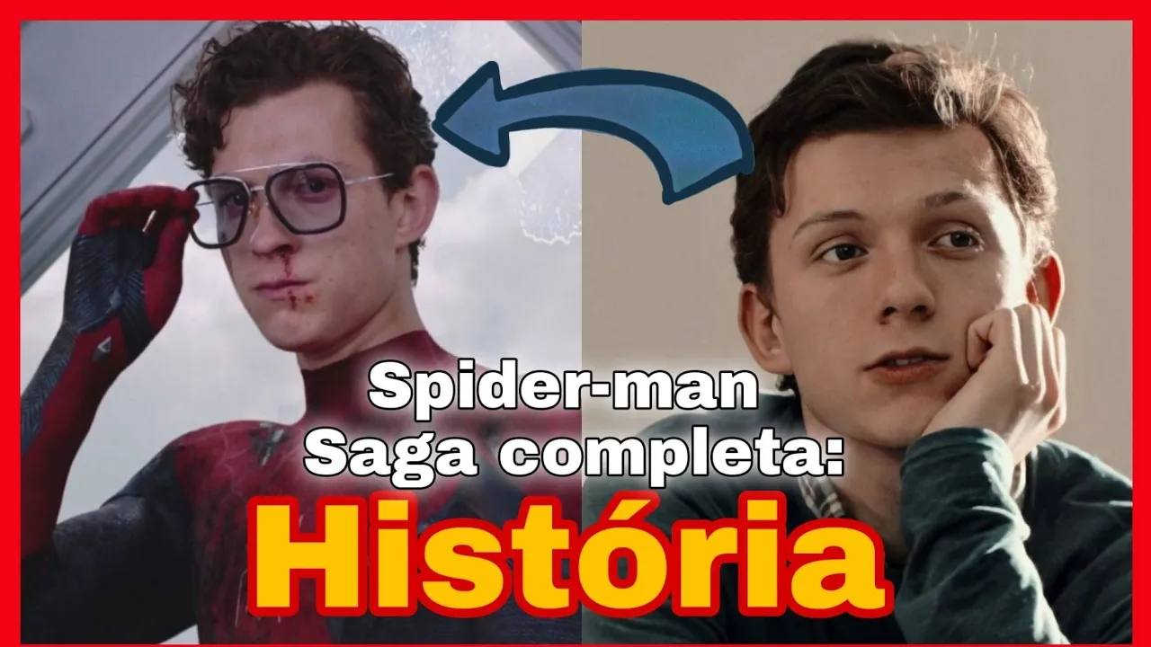 Todos os filmes do homem-aranha do Tom Hollad - parte 1 | Resumo de filmes