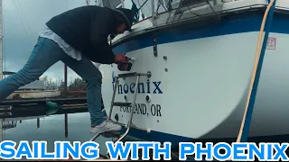 Refitting my boat to sail around the world. Installing a diesel heater.