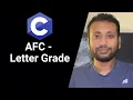 C programming Bangla Tutorial 5 86 Letter Grade A F C