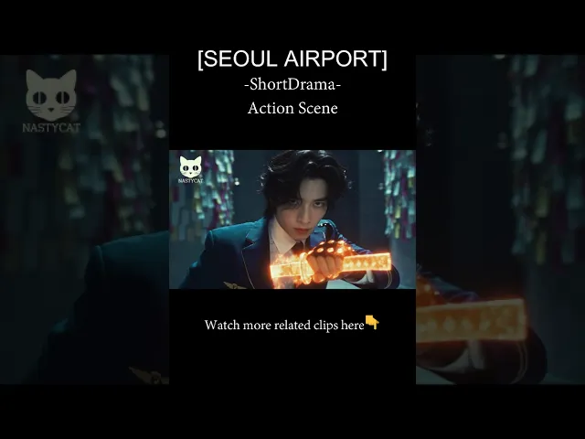 서울공항 액션씬 ai ShortDrama— Action Scene
