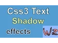 Css shadow - 3D text effect using css web zone