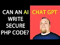 Using Chat GPT to write secure PHP code - File identification