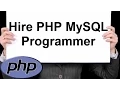 Hire PHP MySQL Programmer 888-411-2221 - PHP Programming Services