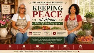 Keeping Peace at Home When Life Gets Busy Again