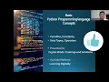 Python for Beginners Data Types Variables Operators in Python Jupiter Notebook Tutorial