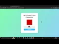 HEX Code Color Generator Using HTML CSS and JavaScript with Source Code