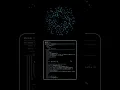 Glowing Circle Particle Animation HTML CSS JavaScript