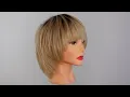 SHORT SHAG How To Cut A Short Shag Haircut Tutorial