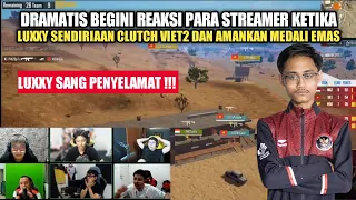 Download DRAMATIS!! Reaksi streamer ketika Luxxy Clutch viet2 \u0026 amankan medali emas Buat Indonesia MP3