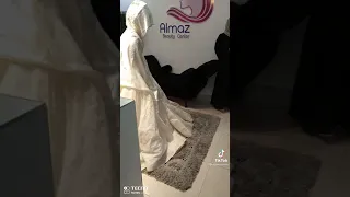 وليد مقداد يهدي فستان عرس الماز لزوجته نور 