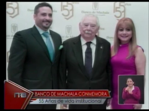 Banco de Machala conmemora 55 años de vida institucional