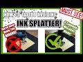 How To Tattoo Avoiding Ink Splatter 6 Most Common Mistakes Made Techniques To Avoid Them