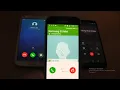 Over the Horizon Incoming call \u0026Outgoing call at the Same Time Samsung S5 mini+Note 2 miui+Honor 9s
