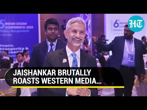 Download MP3 Jaishankar Tears Into Western Media; ‘They Think They’re Political Players In Indian Elections…’