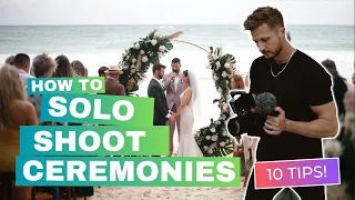 how to video a wedding ceremony by yourself