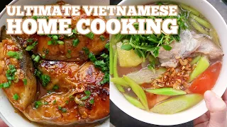 Download Ultimate Vietnamese Home Cooking | Ca Kho (Caramelized Fish) | Canh Chua (Sour Soup) MP3