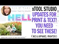xTool Studio Tutorial Text Print Then Cut Updates You Need to See M2 and Apparel Printer
