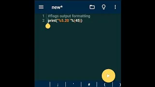 output formatting in python