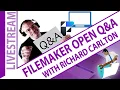 FileMaker 23 Beginner and Intermediate Open Q A Training with Richard Carlton - Claris FileMaker 23