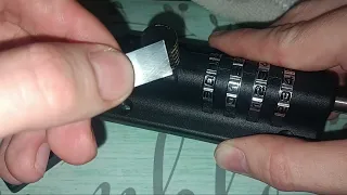 Everbilt Combination Lock Barrel Bolt Combo reset and decoding procedures
