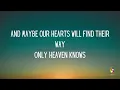 Rick Price - Heaven Knows (Lyrics)