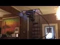 Spiral Stairs Installation Time Lapse