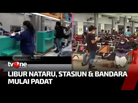 Libur Nataru, Bandara Hingga Lokasi Wisata Dipadati Masyarakat