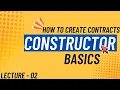 Solidity Constructor Explained Smart Contract Basics for Beginners