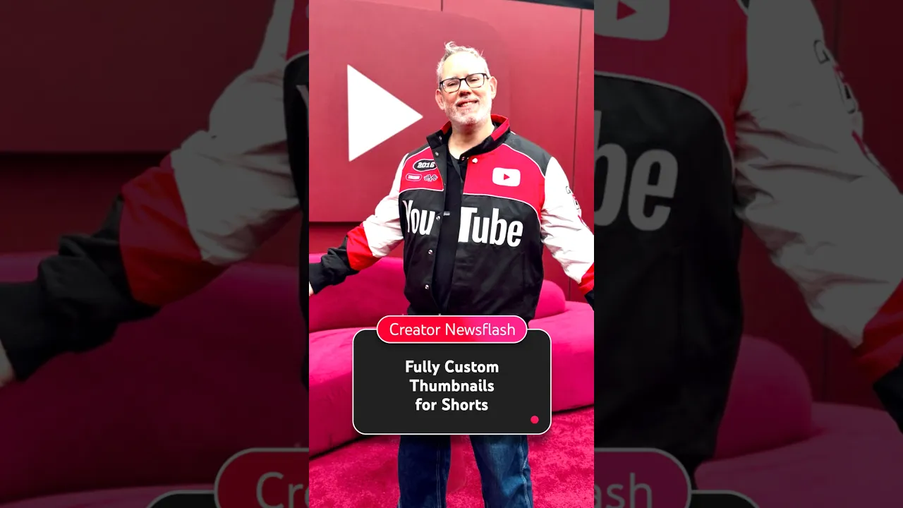 New! Fully Custom Thumbnails for Shorts!