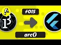 Ep 015 - Draw an arc Flutter Processing