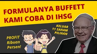 Download Screening Saham Indonesia Pakai Resep Investasinya Warren Buffett MP3