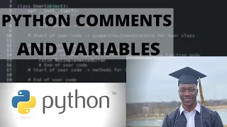 Comments and Variables in Python Python Tutorials for Beginners Code with Efe