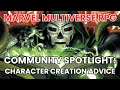 Marvel Multiverse RPG Community Spotlight NINE Character Creation Tips from the Masters