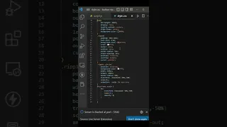 Button Ripple Effect by using JavaScript Html CSS JS project -