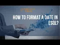 IIB Interview Ques-21 How can we format a Date in esql