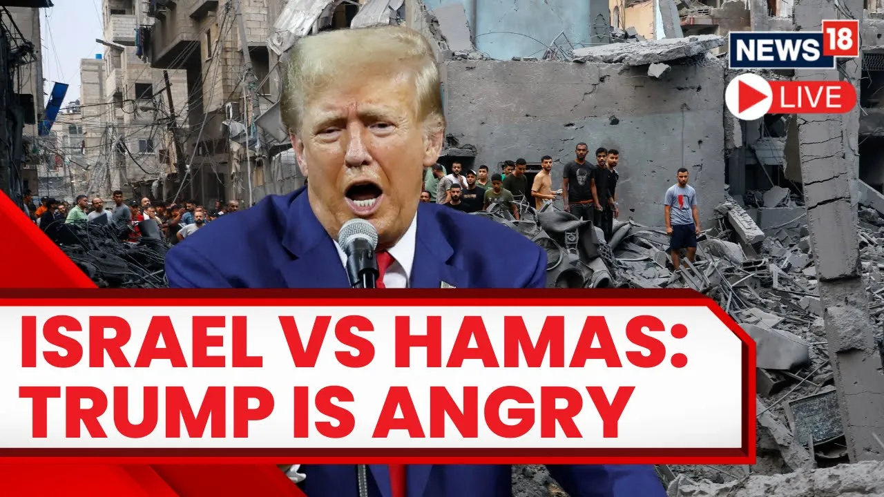Trump Speech Live | Trump Blames Joe Biden For Israel Hamas Conflict | Donald Trump Live | N18L