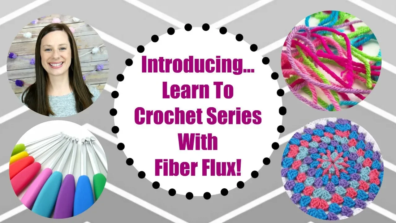 New Learn To Crochet Series Celebrating NatCroMo!