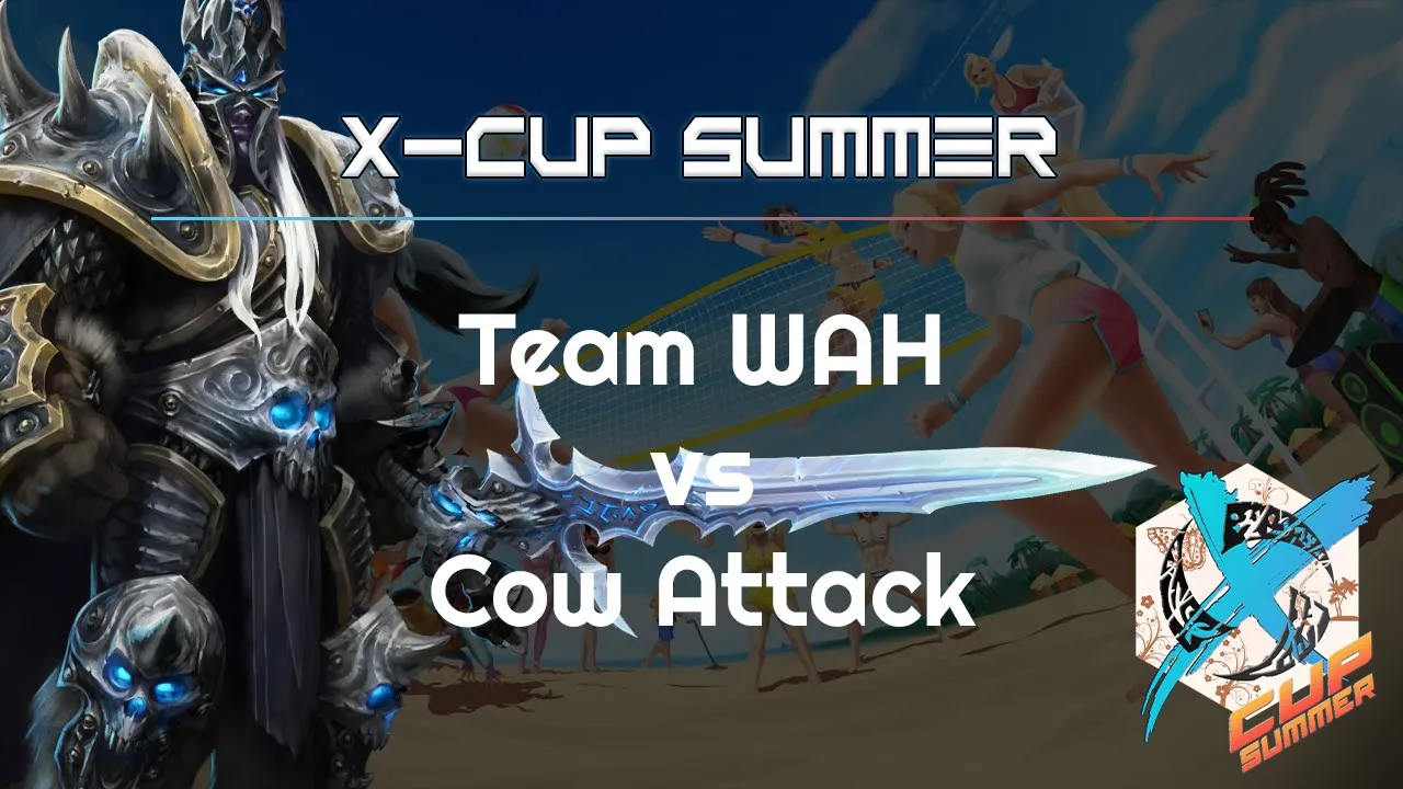 Cow Attack vs. WAH - X-Cup Summer - Heroes of the Storm 2021